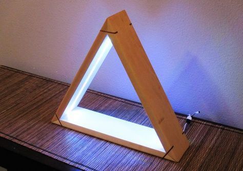 DIY LED Light - Modern Desktop Mood Lamp With Remote - DIY LED Light - Modern Desktop Mood Lamp With Remote -   19 diy Lamp modern ideas