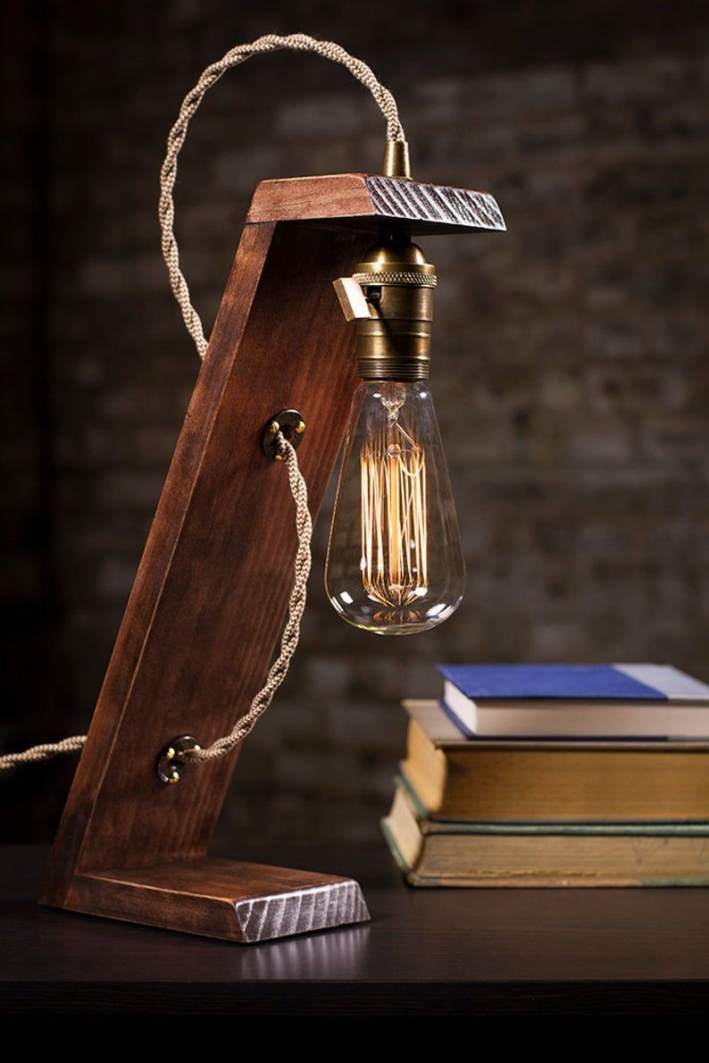 The Lean Lamp - The Lean Lamp -   19 diy Lamp wood ideas