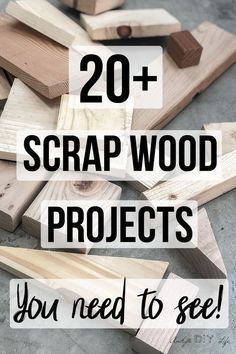 25 Simple Scrap Wood Projects for Beginners - 25 Simple Scrap Wood Projects for Beginners -   19 diy Wood work ideas