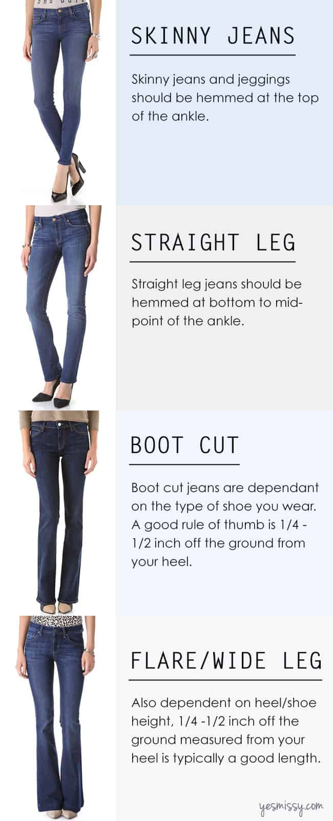 A Complete Guide On How To Hem Jeans - Yes Missy! - A Complete Guide On How To Hem Jeans - Yes Missy! -   19 style Guides clothing ideas