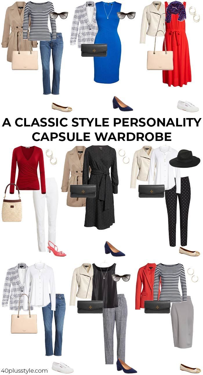 Classic style personality - A style guide and capsule wardrobe - Classic style personality - A style guide and capsule wardrobe -   19 style Guides clothing ideas