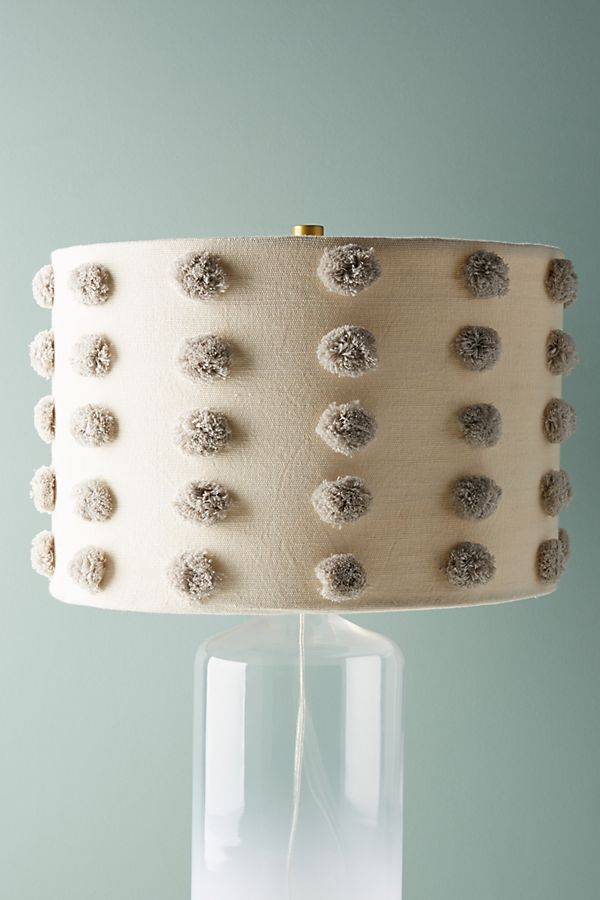 Tufted Bungalow Lamp Shade - Tufted Bungalow Lamp Shade -   20 diy Lamp wall ideas