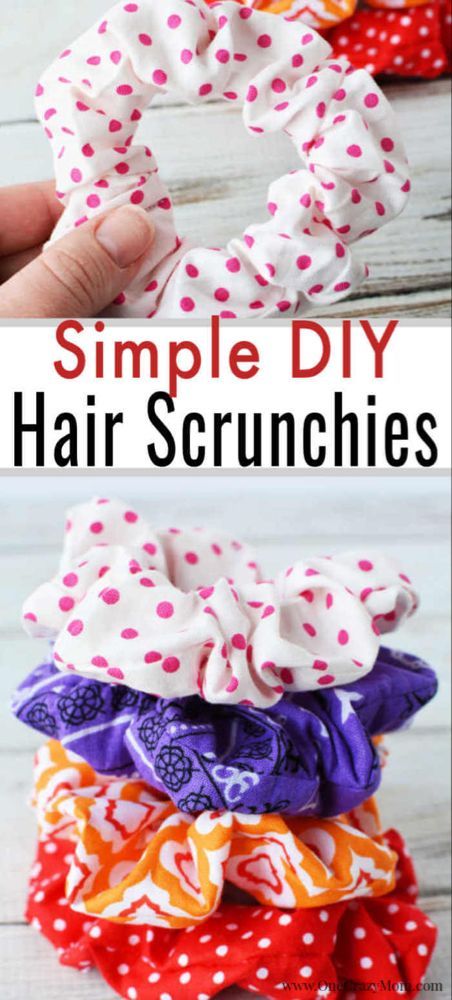 How to Make a Scrunchie - Quick and Easy DIY Scrunchie - How to Make a Scrunchie - Quick and Easy DIY Scrunchie -   21 diy Scrunchie kids ideas