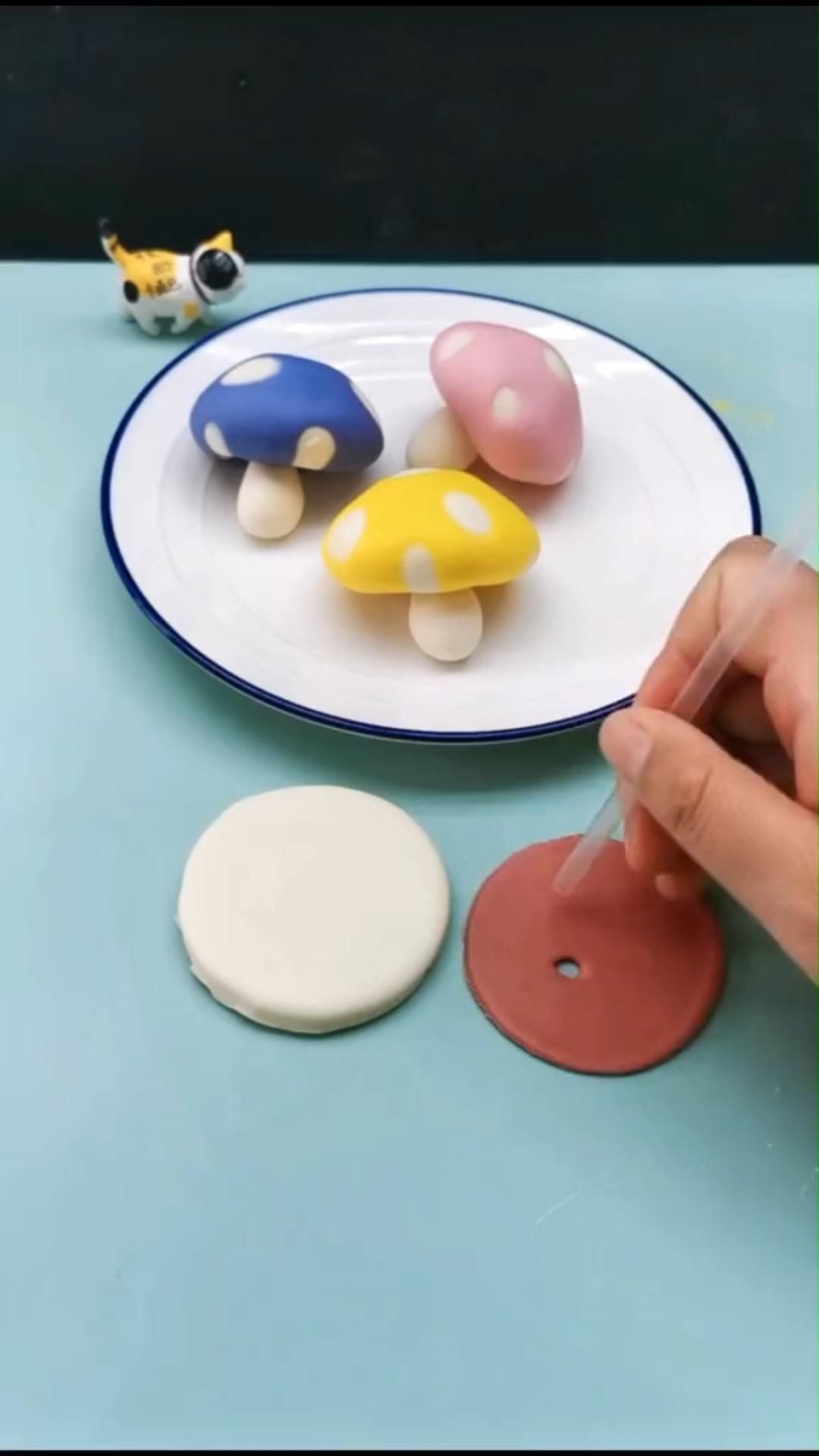 Clay Craft - DIY Mushroom - Clay Craft - DIY Mushroom -   23 diy Videos clay ideas