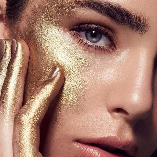 10 beauty Editorial gold ideas