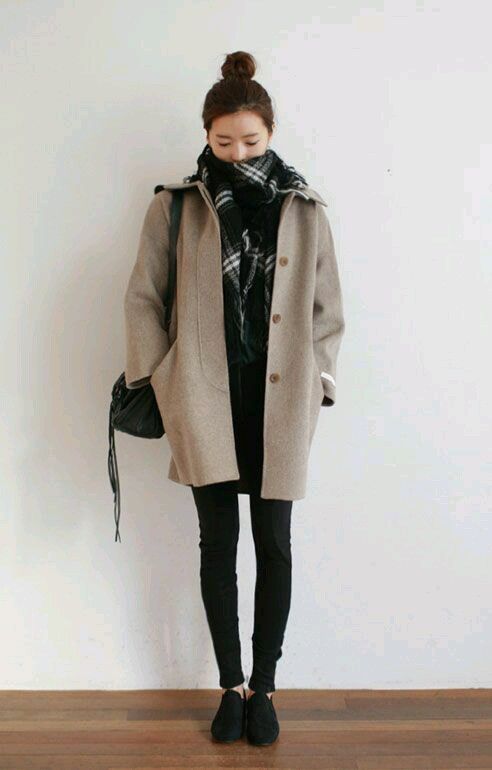 winter fashion - winter fashion -   10 style Korean inverno ideas