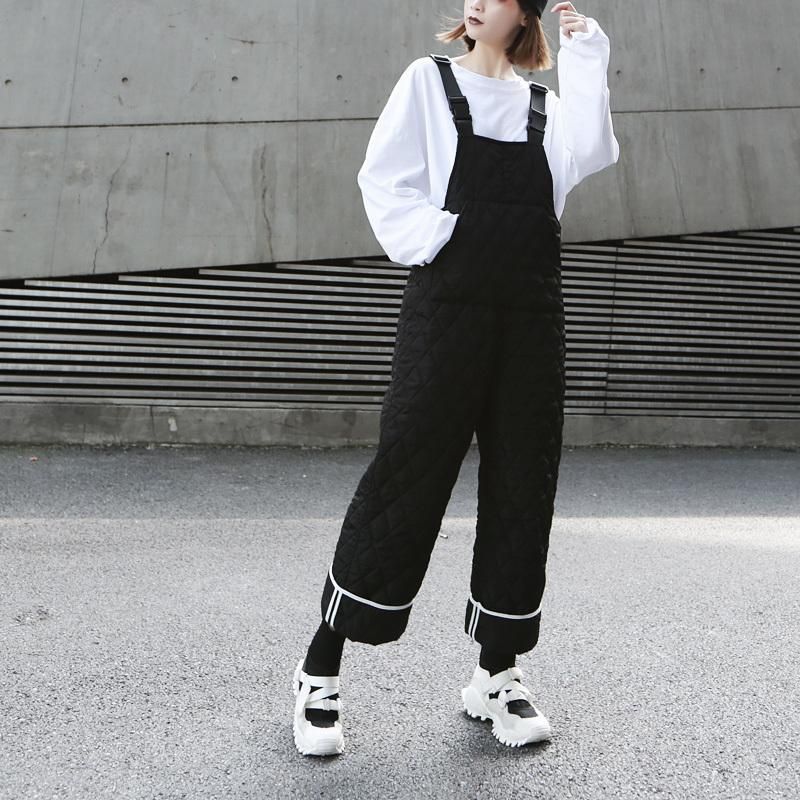 Shigeko High Waist Loose Pocket Jumpsuit - Shigeko High Waist Loose Pocket Jumpsuit -   12 style Korean black ideas