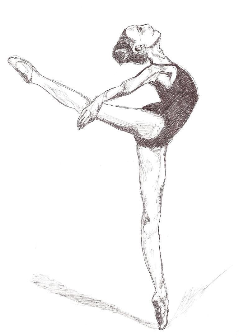 13 beauty Drawings ballet ideas