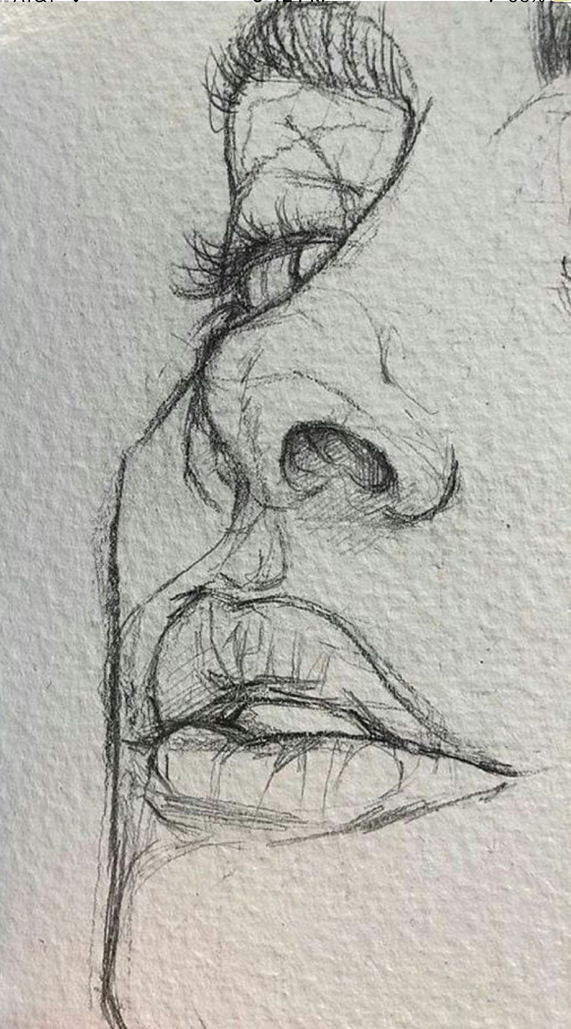 Woman's face pencil drawing - Woman's face pencil drawing -   13 beauty Drawings of boys ideas
