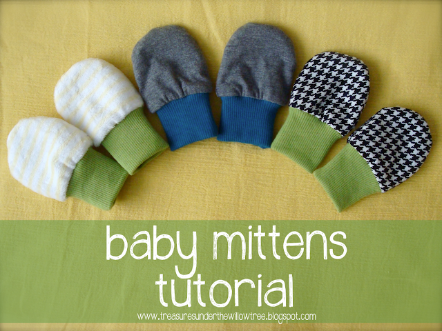 13 diy Baby mittens ideas