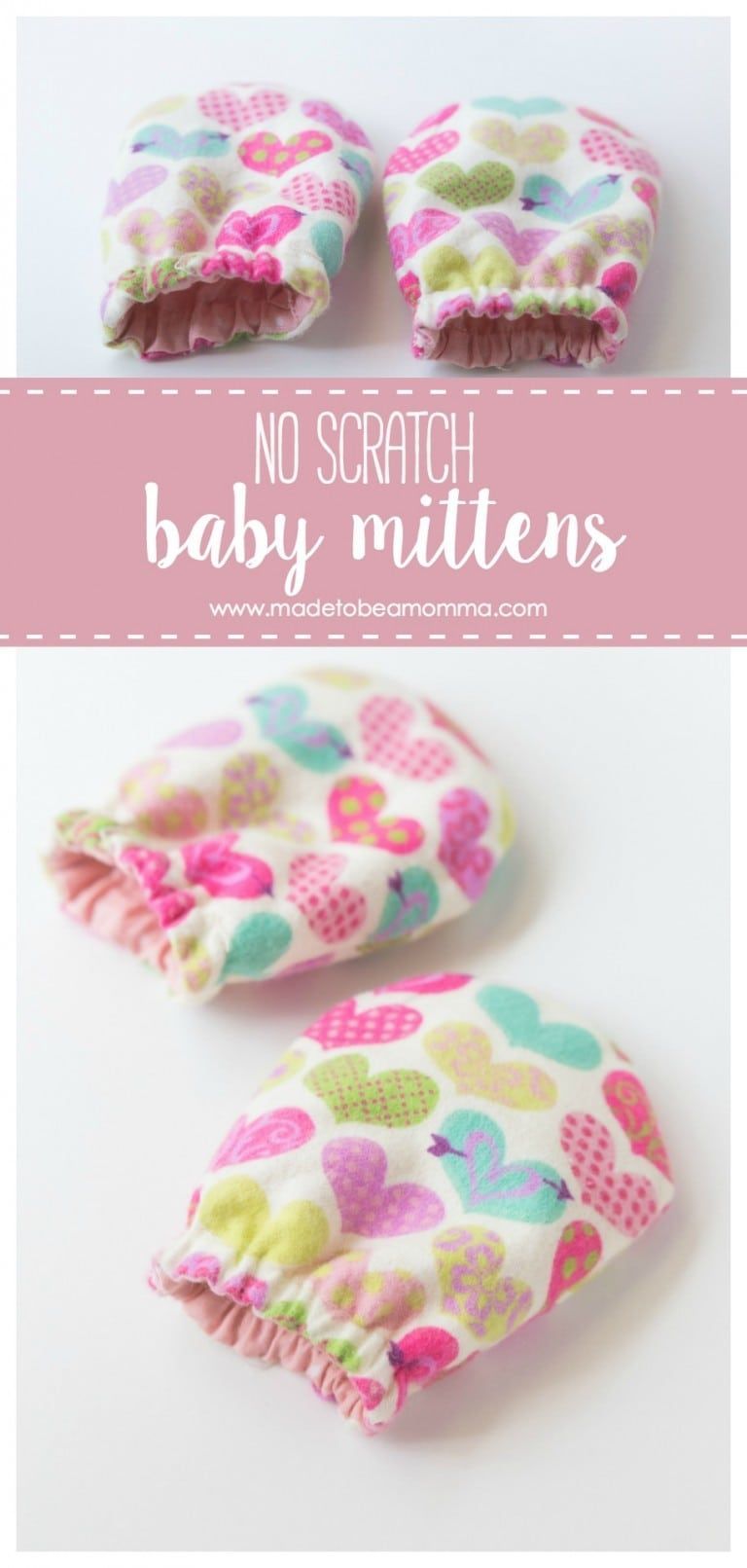 No-Scratch Baby Mittens - Made To Be A Momma - No-Scratch Baby Mittens - Made To Be A Momma -   13 diy Baby mittens ideas