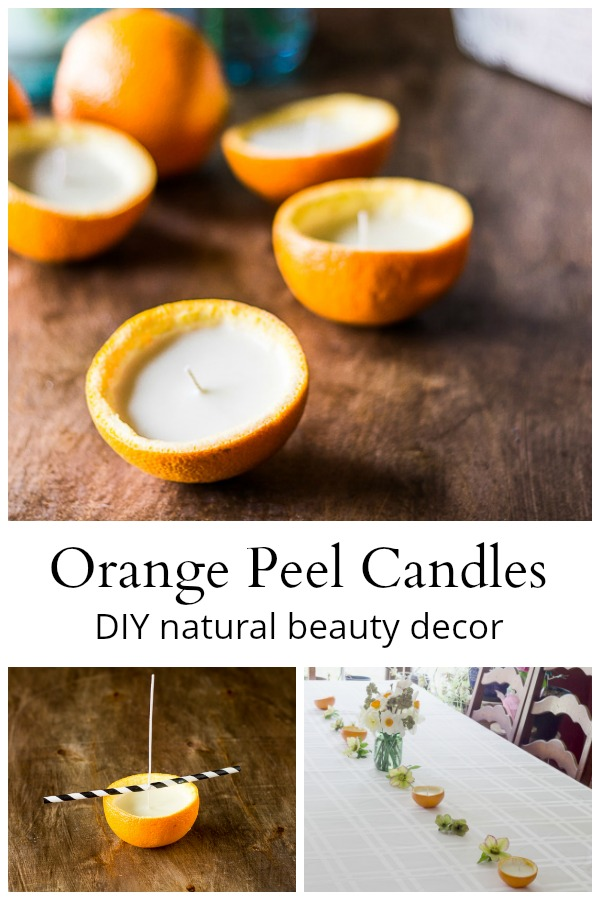 DIY Candles - Easily Made from Orange Peels - DIY Candles - Easily Made from Orange Peels -   13 diy Candles orange ideas