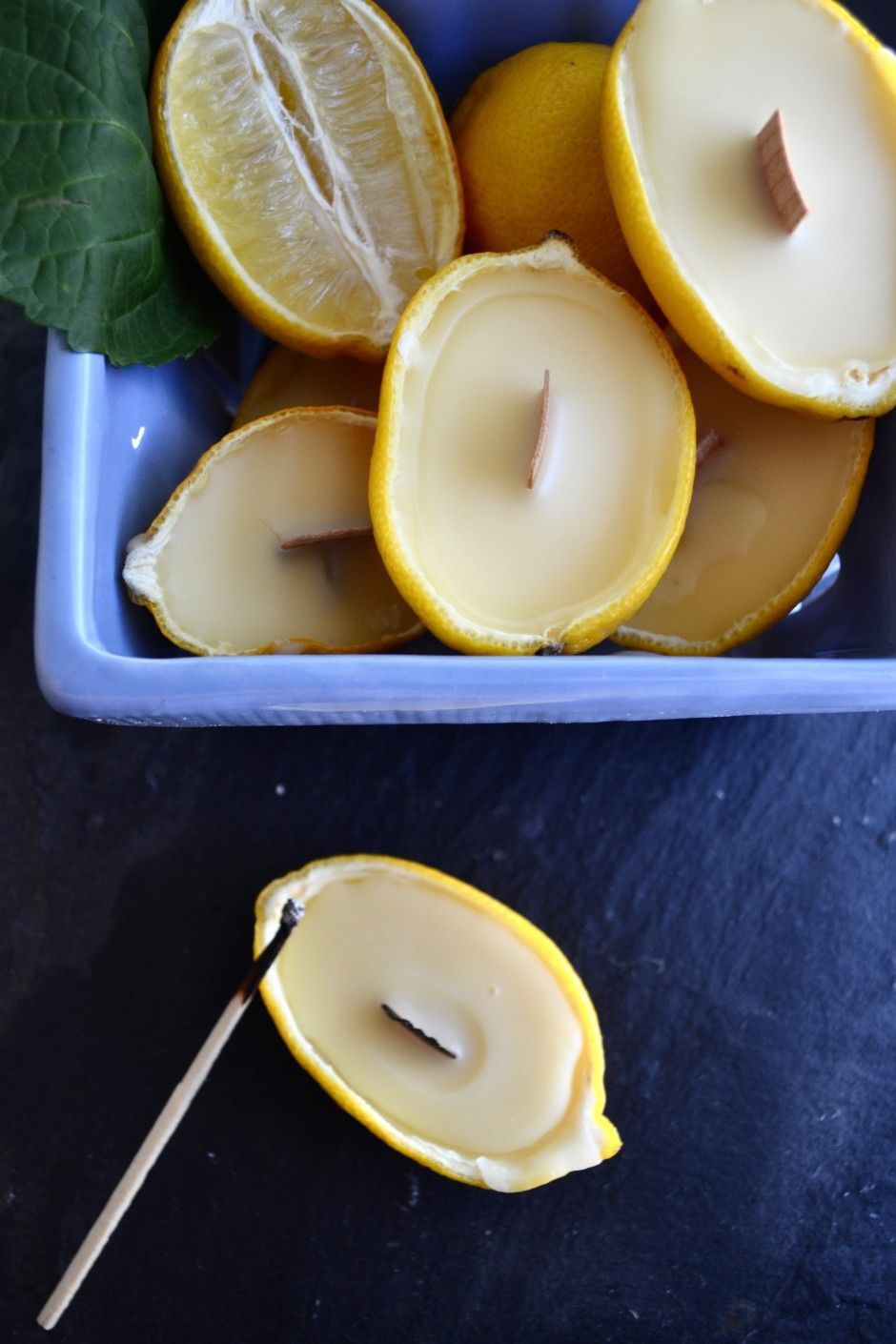 Lemon beeswax candles - Lemon beeswax candles -   13 diy Candles orange ideas