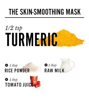 12 Turmeric Face Mask Recipes for Clear, Glowy Skin - 12 Turmeric Face Mask Recipes for Clear, Glowy Skin -   13 diy Face Mask tomato ideas