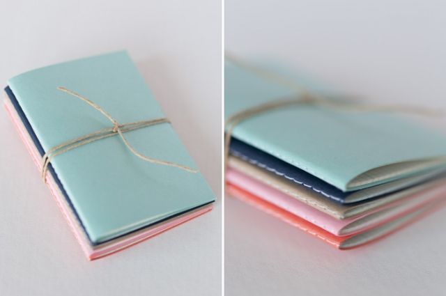 DIY Mini Notebooks - DIY Mini Notebooks -   13 diy Paper journal ideas