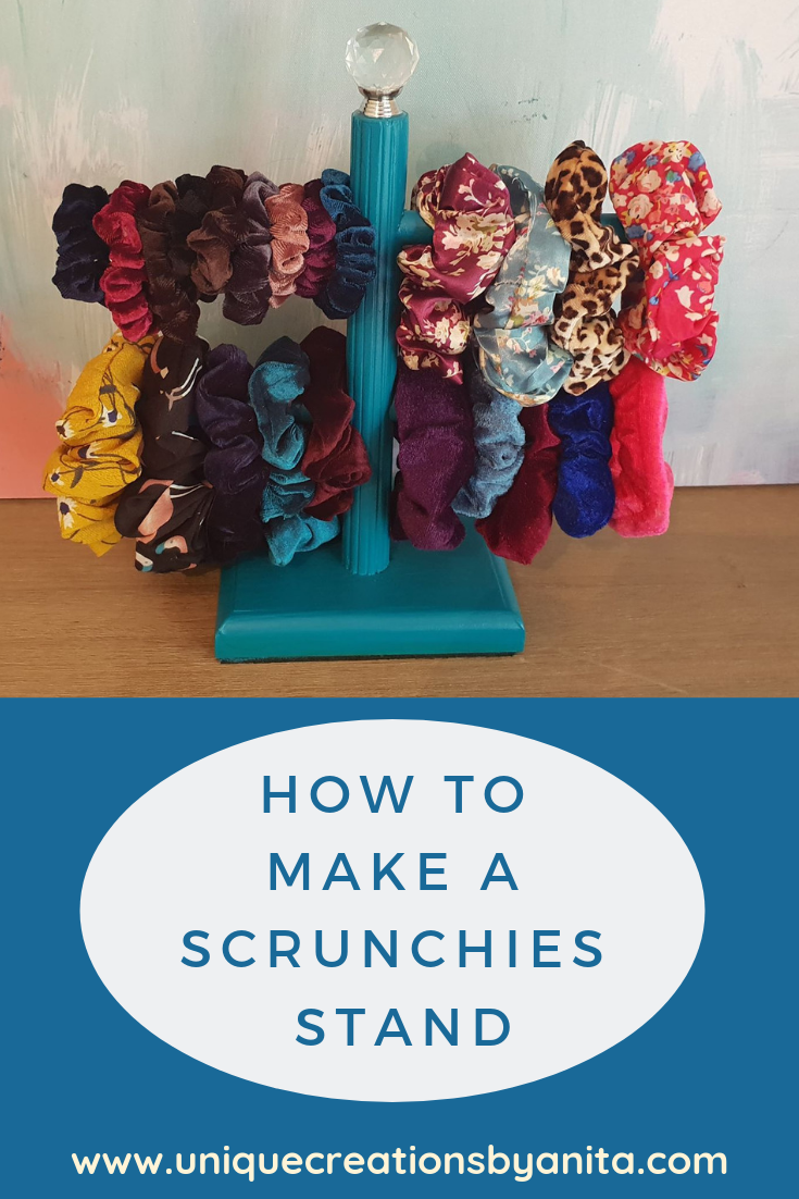 How to make a Jewellery/Scrunchies Stand - Unique Creations By Anita - How to make a Jewellery/Scrunchies Stand - Unique Creations By Anita -   13 diy Scrunchie storage ideas