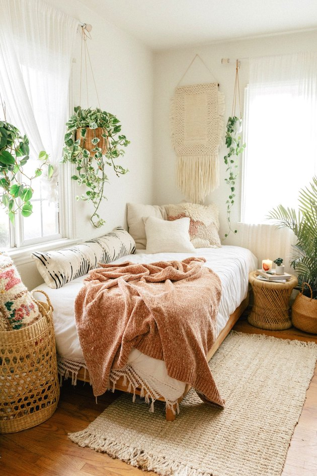9 Plant-Themed Bedroom Ideas That'll Take Your Love of Greenery to the Next Level | Hunker - 9 Plant-Themed Bedroom Ideas That'll Take Your Love of Greenery to the Next Level | Hunker -   14 diy Bedroom bohemian ideas