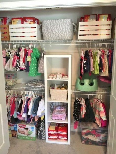 DIY Nursery Closet Organization #closetorganization - DIY Nursery Closet Organization #closetorganization -   14 diy Cuarto mujer ideas
