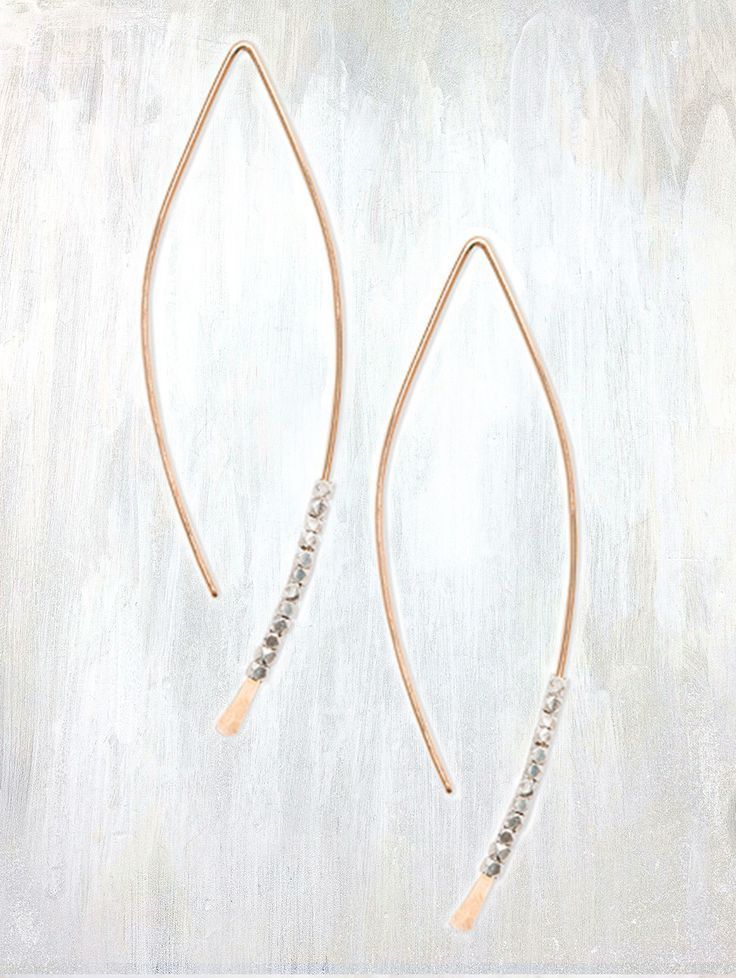 Simple wire earrings - Simple wire earrings -   14 diy Jewelry edgy ideas