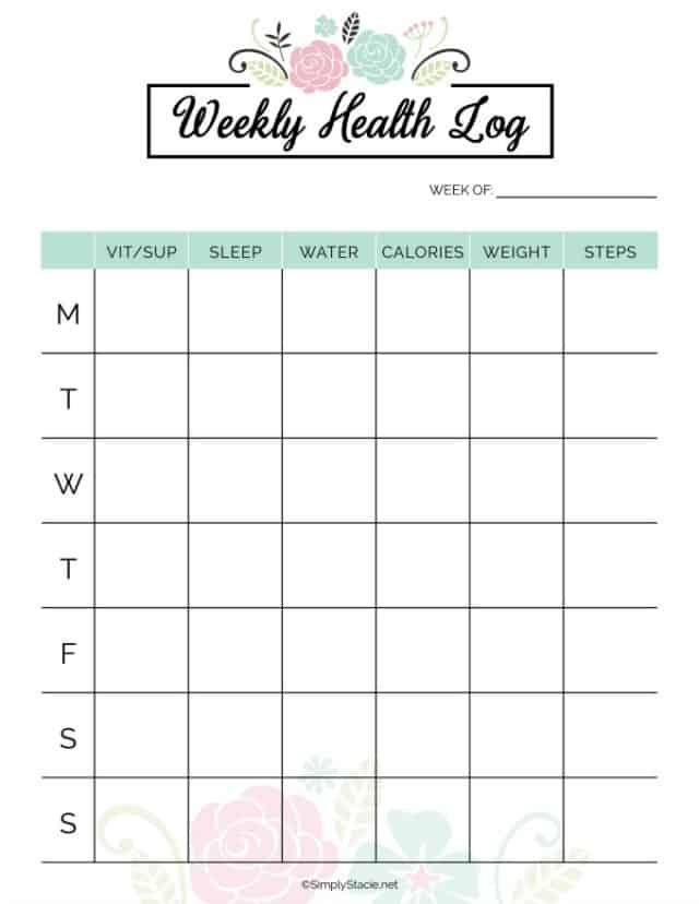 2019 Fitness Planner Free Printable - Simply Stacie - 2019 Fitness Planner Free Printable - Simply Stacie -   14 fitness Planner 2019 ideas