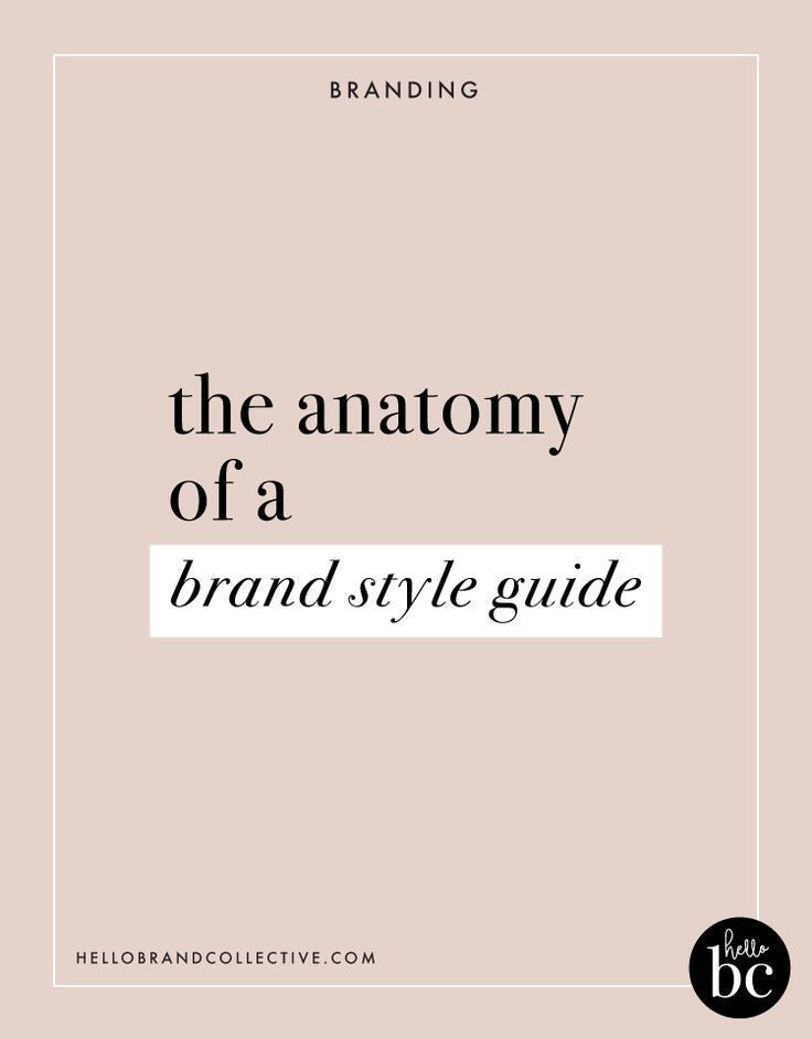The Anatomy Of A Brand Style Guide — Hello Brand Collective - The Anatomy Of A Brand Style Guide — Hello Brand Collective -   14 simple style Guides ideas