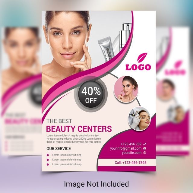 Beauty Flyer - Beauty Flyer -   15 beauty Design flyer ideas