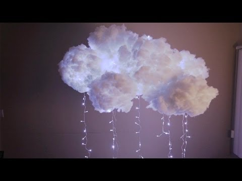 DIY Cloud Light - DIY Cloud Light -   15 diy Cuarto luces ideas