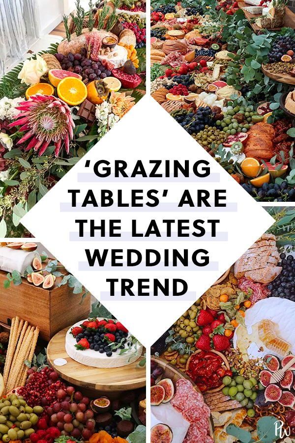 ‘Grazing Tables' Are the New Passed Appetizers (and We Are Here for It) - ‘Grazing Tables' Are the New Passed Appetizers (and We Are Here for It) -   15 diy Wedding appetizers ideas