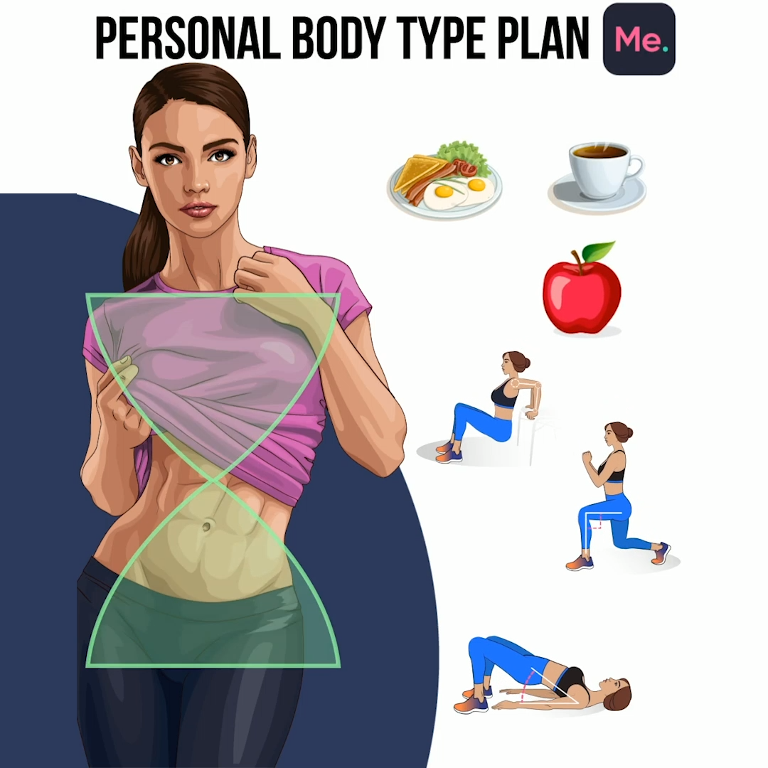 Have Slimmer Body in 4 Weeks with Personal Body Type Meal Plan - Have Slimmer Body in 4 Weeks with Personal Body Type Meal Plan -   15 fitness Illustration woman ideas