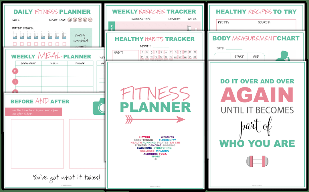 15 fitness Planner for beginners ideas