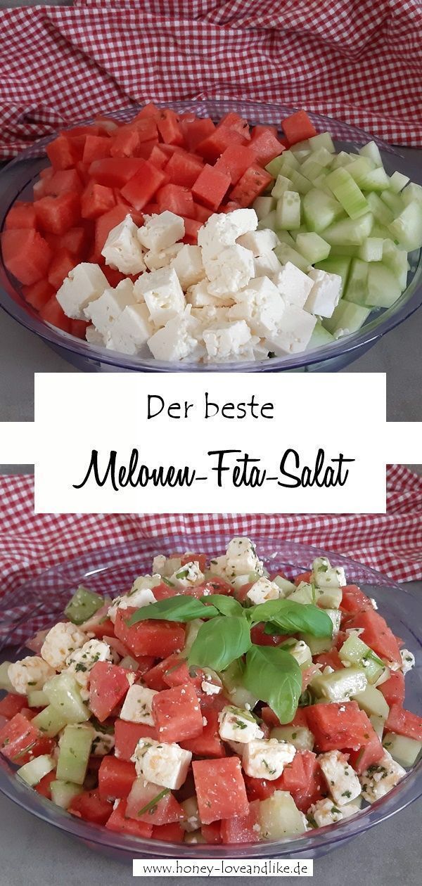 Der einfachste und beste Melonen-Feta-Salat der Welt - Der einfachste und beste Melonen-Feta-Salat der Welt -   15 fitness Rezepte salat ideas