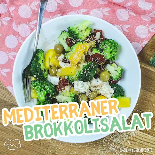 Mediterraner Brokkolisalat - Mediterraner Brokkolisalat -   15 fitness Rezepte salat ideas