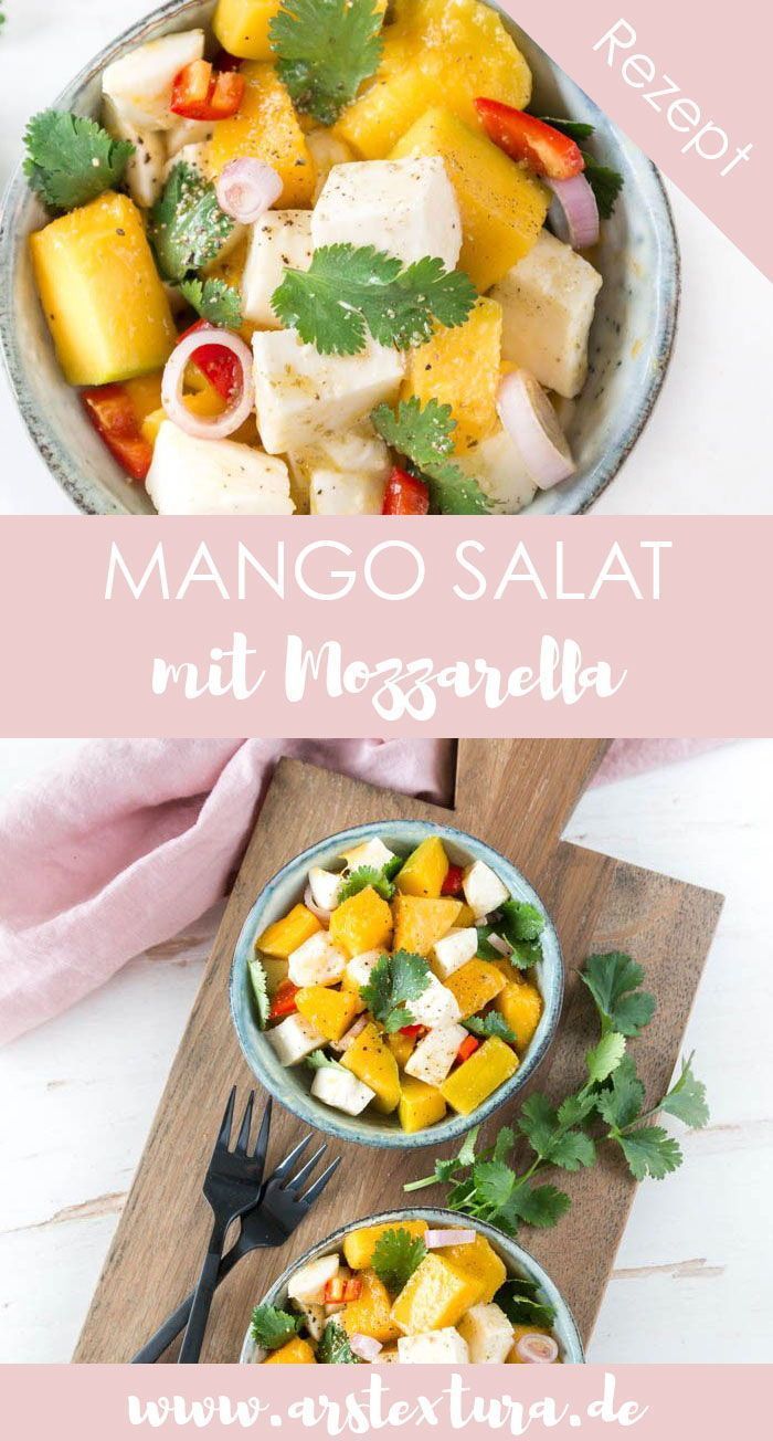 Mango-Mozzarella Salat - Soulfood f?r den Winter | ars textura - DIY Blog - Mango-Mozzarella Salat - Soulfood f?r den Winter | ars textura - DIY Blog -   15 fitness Rezepte salat ideas