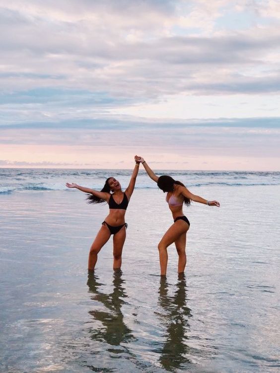Girls Just Want To Have Fun | Beach Time - Girls Just Want To Have Fun | Beach Time -   16 amigas fitness Tumblr ideas