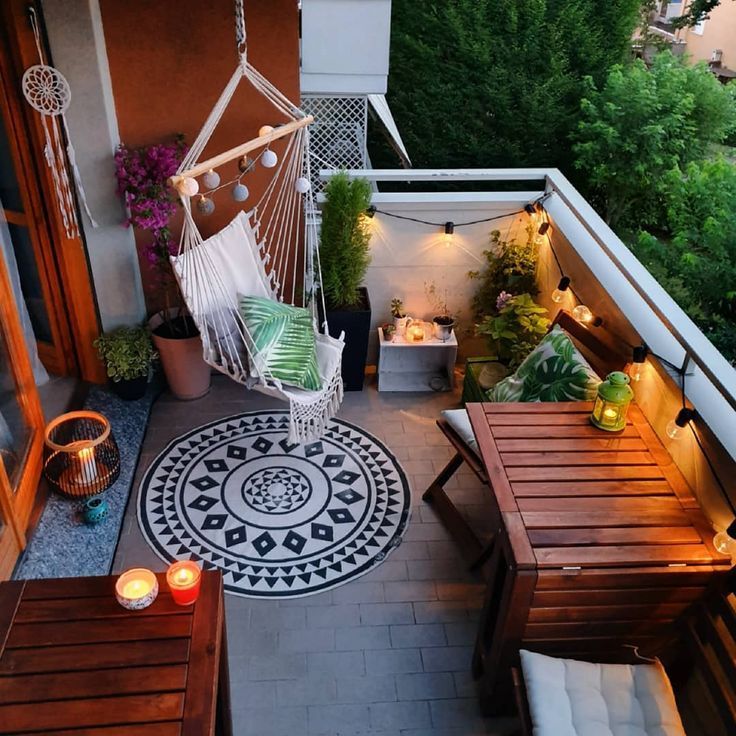 16 diy Apartment patio ideas