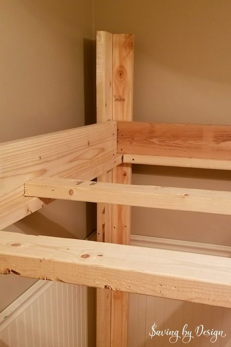 How to Build a Loft Bed with Desk and Storage | DIY Loft Bed with Desk - How to Build a Loft Bed with Desk and Storage | DIY Loft Bed with Desk -   16 diy Bed Frame for teens ideas