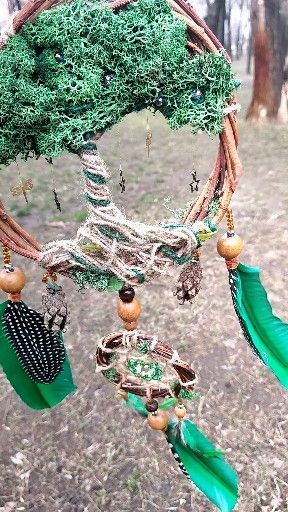 Natural Willow Dreamcatcher Inspired by Native American Dreamcatchers, Tree of Life home decor, Eart - Natural Willow Dreamcatcher Inspired by Native American Dreamcatchers, Tree of Life home decor, Eart -   16 diy Dream Catcher sticks ideas