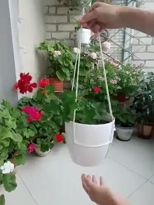 Make Your Plants Hang With This Cool String Trick - Make Your Plants Hang With This Cool String Trick -   16 diy Ideen terrasse ideas