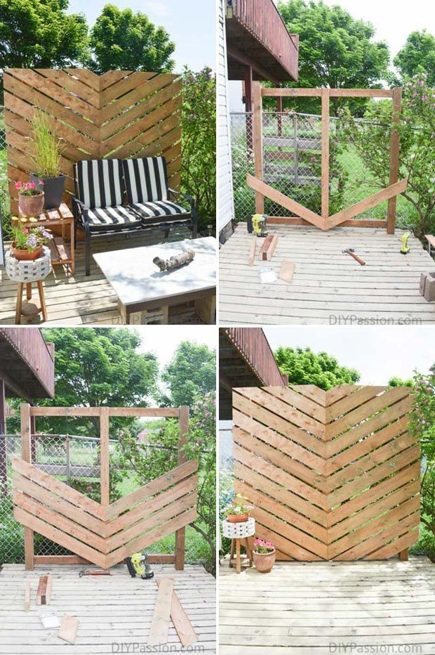 Try These 10 Ideas for Adding Privacy to Backyard Oasis - Try These 10 Ideas for Adding Privacy to Backyard Oasis -   16 diy Ideen terrasse ideas