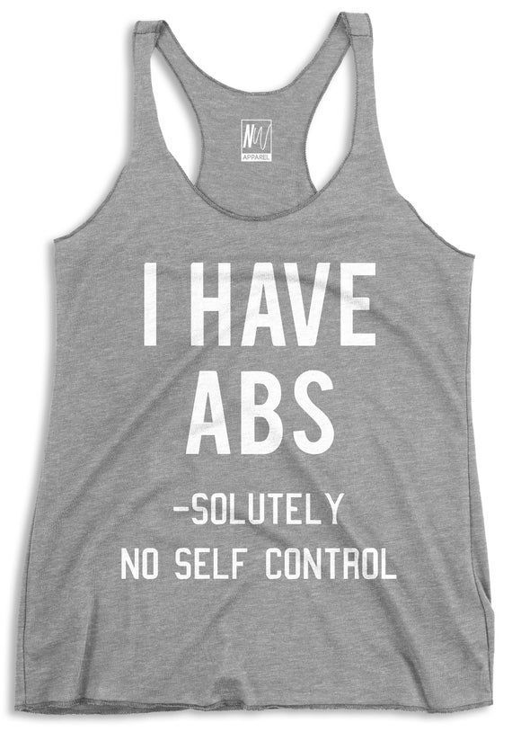 I HAVE ABS Workout Tank Top Heather Gray Workout Shirts Gym | Etsy - I HAVE ABS Workout Tank Top Heather Gray Workout Shirts Gym | Etsy -   16 fitness Clothes funny ideas