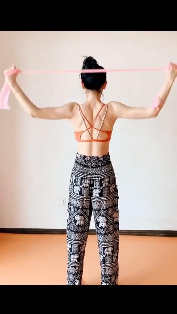 Bandas De Resistencia Abiertas Ejercicio Yoga Deportivas - Bandas De Resistencia Abiertas Ejercicio Yoga Deportivas -   16 fitness Mujer brazos ideas