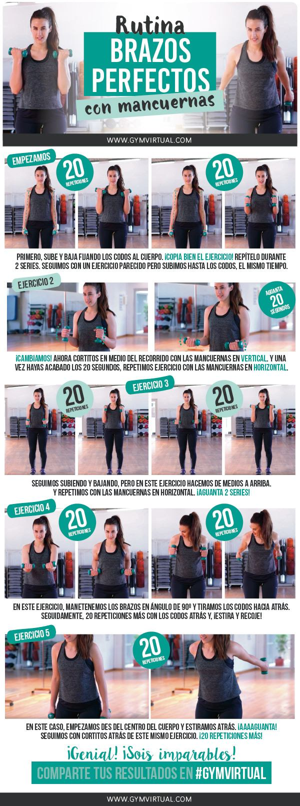 16 fitness Mujer brazos ideas