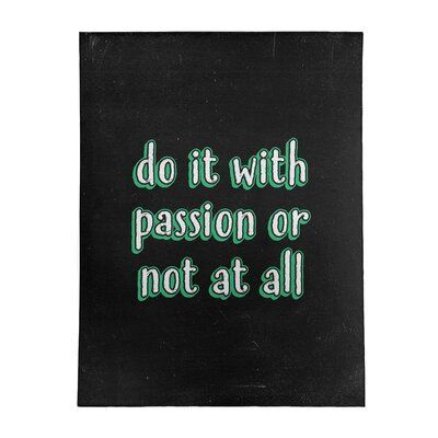 East Urban Home Passion Inspirational Quote Chalkboard Style Poly Chenille Rug - East Urban Home Passion Inspirational Quote Chalkboard Style Poly Chenille Rug -   16 urban style Quotes ideas