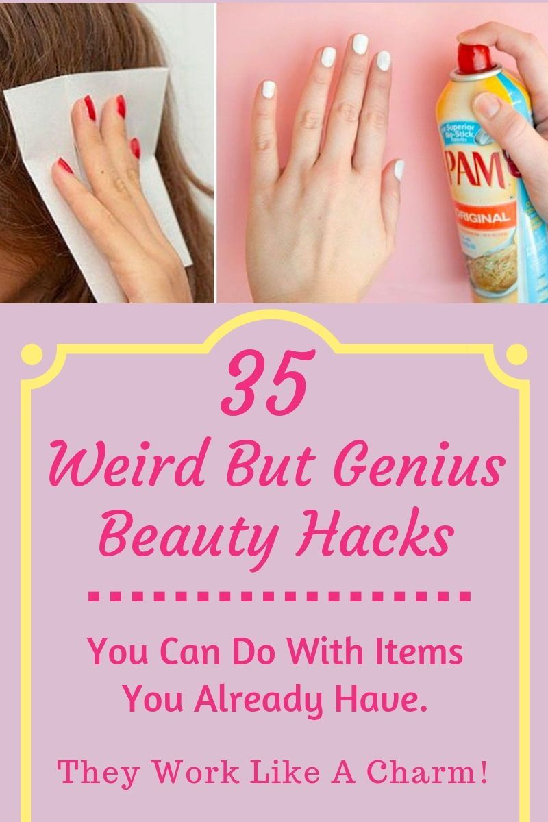 35 Weird But Genius Beauty Hacks You Can Do With Items You Already Have. They Work Like A Charm! - 35 Weird But Genius Beauty Hacks You Can Do With Items You Already Have. They Work Like A Charm! -   17 beauty Hacks tips ideas