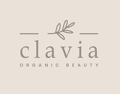 Clavia Organic Beauty - Clavia Organic Beauty -   17 beauty Logo galleries ideas