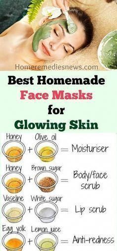 DIY Face Masks You Can Make at Home for Bright, Glowing Skin - DIY Face Masks You Can Make at Home for Bright, Glowing Skin -   17 beauty Mask homemade ideas