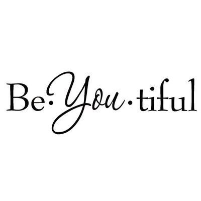 Winston Porter Dopson Be You Tiful Inspirational Quote Wall Decal | Wayfair - Winston Porter Dopson Be You Tiful Inspirational Quote Wall Decal | Wayfair -   17 beauty Quotes tattoo ideas