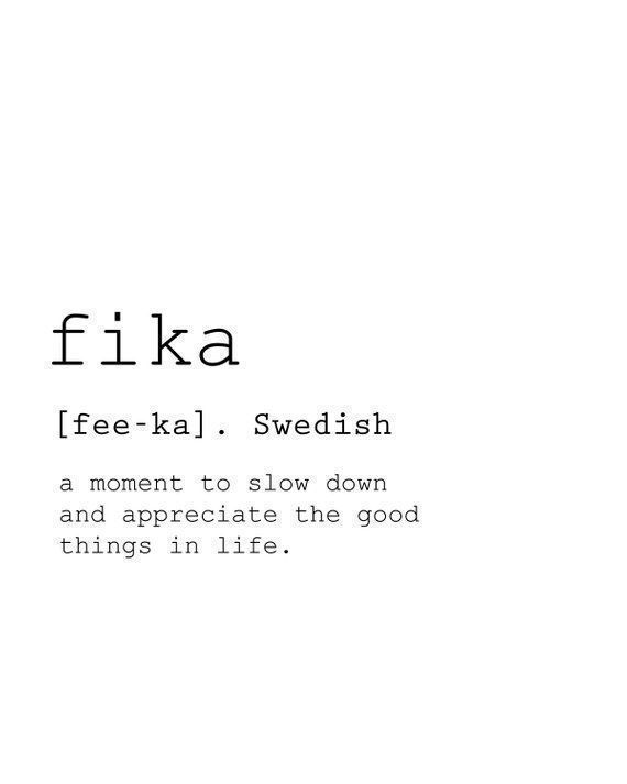 Fika Definition Print, Life Quotes, Fika Poster, Modern Living Room Art - Fika Definition Print, Life Quotes, Fika Poster, Modern Living Room Art -   17 beauty Quotes tattoo ideas