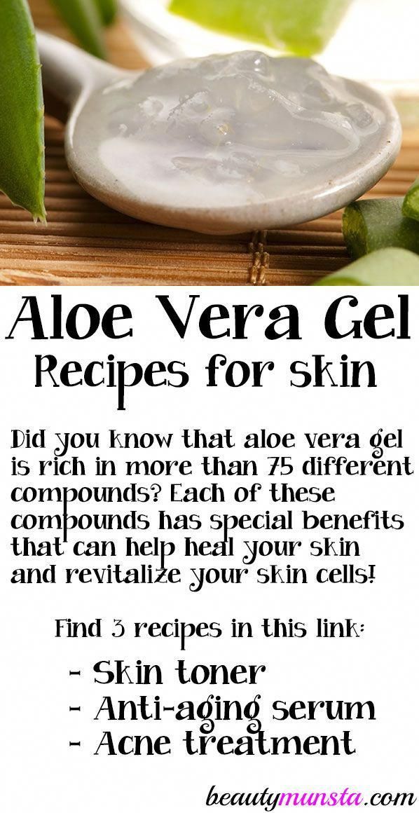 3 DIY Aloe Vera Gel Recipes for Skin - beautymunsta - free natural beauty hacks and more! - 3 DIY Aloe Vera Gel Recipes for Skin - beautymunsta - free natural beauty hacks and more! -   17 beauty Skin drink ideas