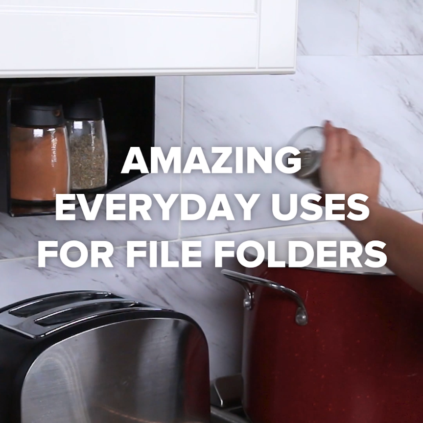 Amazing Everyday Uses For File Folders - Amazing Everyday Uses For File Folders -   17 diy Apartment hacks ideas